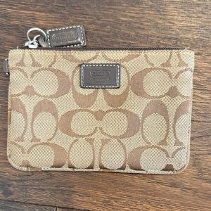 COACH small pouch/coin/wallet zipper purse